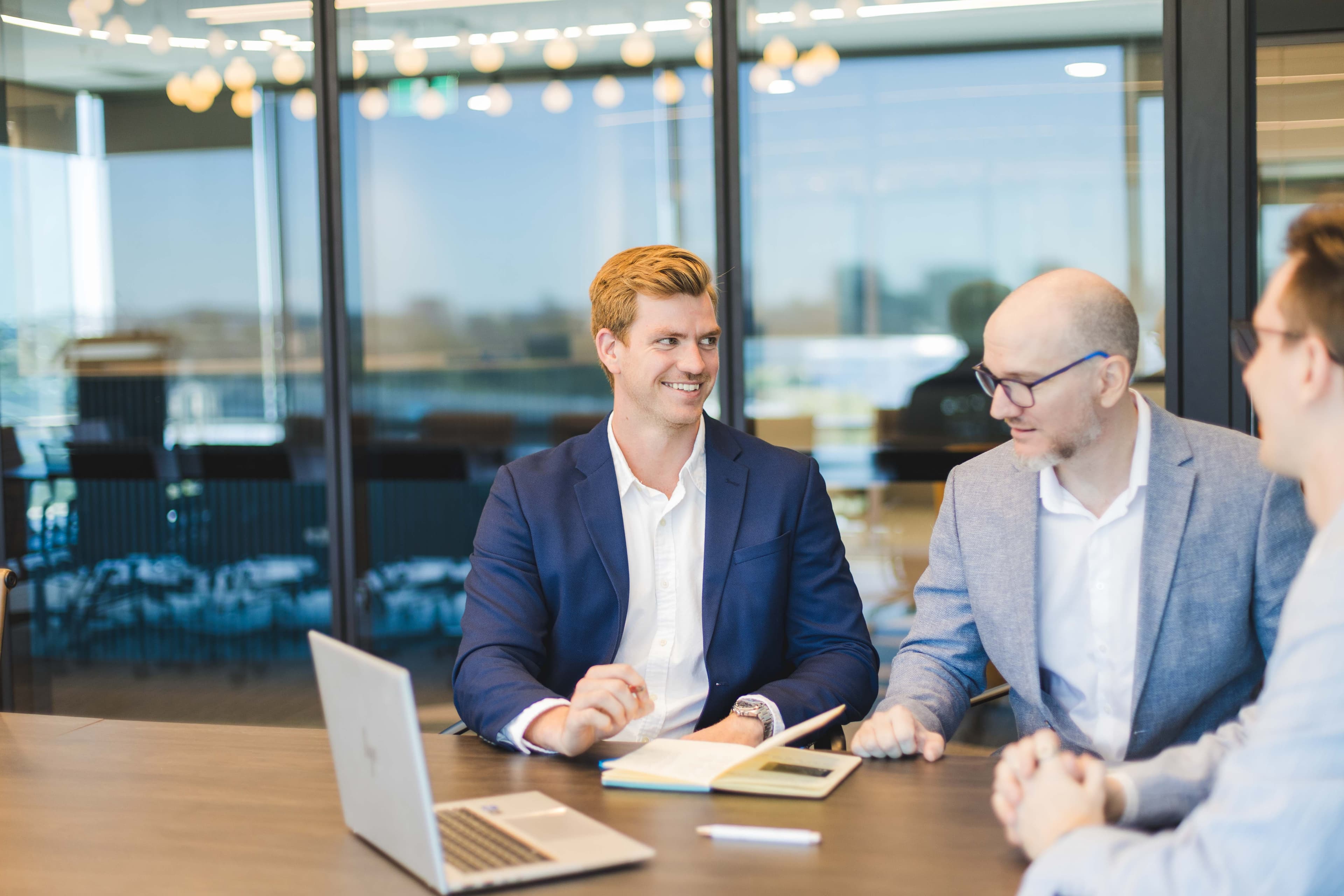 Claims team meeting at QIB Group PTY LTD 189 Grey Street, SouthBank Qld